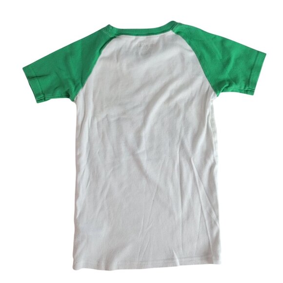 2/$15 Children's Place PJ Set Green Size 8 T Rex Dino Frenzy Shorts Short Sleeve - Picture 4 of 9